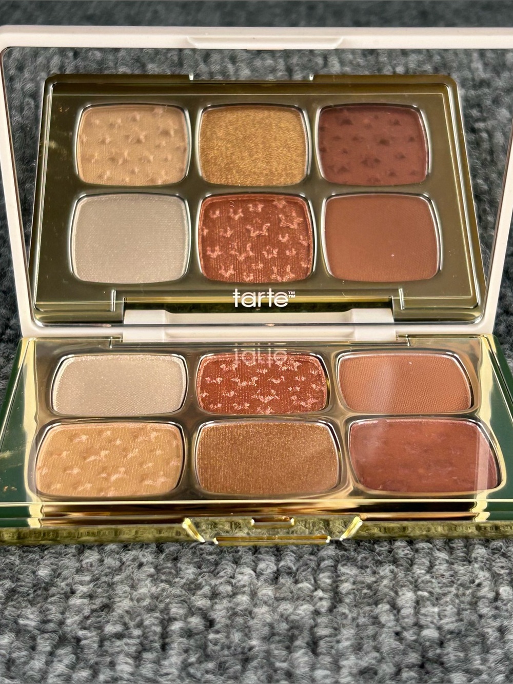 TARTE Tartelette STARLIGHT Amazonian Clay Shimmer Eyeshadow Palette 6 Pan